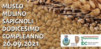 12° Compleanno del Museo Mulino Sapignoli