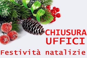 Chiusura uffici comunali per festività natalizie