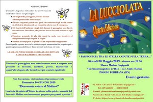 Annullato l'appuntamento la "Lucciolata 2019" di Giovedì 30 Maggio