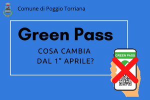 Da oggi, 1 aprile, non servirà più il Green Pass per accedere agli uffici comunali, alle biblioteche e ai musei