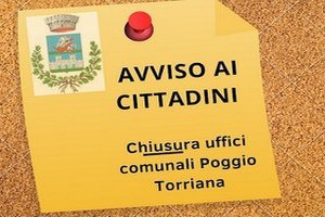 Uffici comunali e Biblioteca Comunale, variazioni d'orario nel periodo estivo 2023