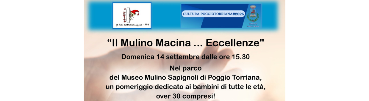 Mulino Macina Eccellenze 1240 x 340