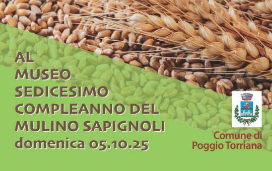 16° Festa di Compleanno del Museo Mulino Storico Sapignoli